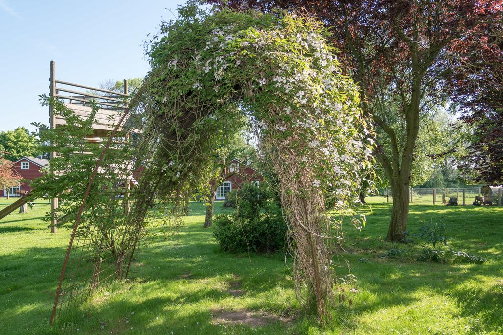 Ferienhof Kolauerhof - Bauernhofurlaub In Groemitz Ngoại thất bức ảnh